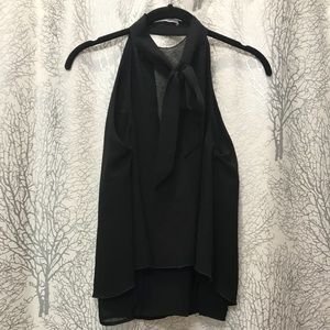 Black mixed sheer date night top ❤️